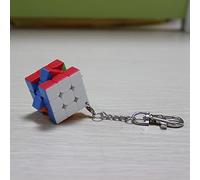 Oostifun MoYu Cubing Classroom Meilong 35mm Keychain 3x3x3 Cube 3x3 Mini 35mm Magic Puzzle Toys Cubes Stickerless with Keychain