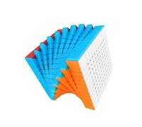 Oostifun MoYu Cubing Classroom Mofang jiaoshi Meilong 10 10x10 Ten Layers Magic Puzzles Cube MFJS 10x10x10 cube, Multicolour Stickerless, MF8865