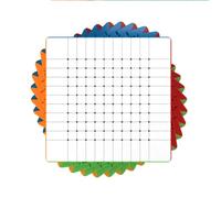 Oostifun MoYu Cubing Classroom Mofang jiaoshi Meilong 11 11x11 Eleven Layers Magic Puzzles Cube MFJS 11x11x11 cube, Multicolour Stickerless, MF8808
