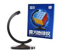 Oostifun Moyu Globe Cube Stand 5.8cm Display Holder Puzzle Cube Holder bracket Display Base Cubes Toy Base trestle Collection Holder Stand for 5.8-5.9cm cubes,excluding the cube(Black)