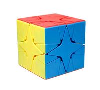Oostifun MoYu MoFang JiaoShi Meilong Irregular Star Cube Multicolor Cubing Classroom Smooth Twist Puzzle Special Toys