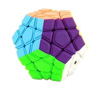 Oostifun MoYu MoFangJiaoShi MFSJ Meilong M V2 3x3 Megaminx Dodecahedron Twisty Puzzle 3x3x12 Brain Teaser Cube 2024 Upgrade V2M Version Stickerless with Cube Stand