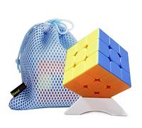 Oostifun OJIN Mr.M S 3x3 M Smoothly Cube Puzzle Smooth Cube with One Cube Tripod and One Cube Bag (Multi Color)
