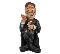 OOTB Judge Figurine, Polyresin, Black, 8 x 8 x 14.5 cm