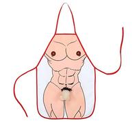 OOTB, Kitchen apron, Male Body with Plush Penis, ca. 68 x 44 cm