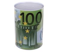 Metal savings bank,XXL 100 Euro Note, ca. 22 x 15 cm