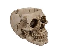 OOTB Skull Ashtray, Polyresin, Multi-Colour, 10 x 6 x 12 cm