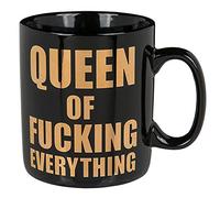 OOTB Stoneware Mug, Queen of Fucking Everything, ca. 13 x 11 cm