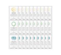 #OOTD Vegan Hydrating Korean Face Mask Sheet Pack Gift Set [30 Count] Brightening Nourishing Facial Masks with Collagen Hyaluronic Acid Ceramide Cica Peptides Vitamin C Kbeauty Face and Skin Care