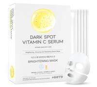 #OOTD Vitamin C Revitalizing Hydrating Sheet Mask (10pcs) - Face Mask Korean Skincare Facial Sheet Masks for Even-Looking Skin Tone & Radiance