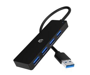 OOTDAY USB C Multiport, 4-in-1 Multiport Adapter USB C with Fast Data Transfer, USB 3.0 USB Extension Compatible with MacBook Pro/Air, iMac and Other Laptops