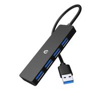 OOTDAY USB C Multiport, 4-in-1 USB C Hub LAN with Fast Data Transfer, USB Extension Compatible with Desktop Computer, MacBook Pro/Air, iMac and Other Laptops