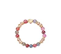 OOTMAO 12 Constellation Crystal Beaded Bracelets For Women Men Natural Stone Handmade Cancer Virgo Leo Bangle Energy Friendship Jewelry(BR24Y0312-12)