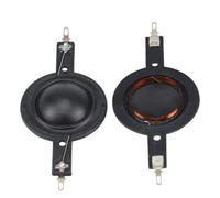 OOTVJCKO 25.4mm Dome Tweeter Coil Horn Diaphragm Driver 25Core Silk Film Treble 6-8OHM DIY(6PCS)