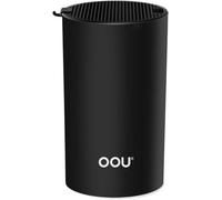 OOU Universal Knife Block Holder, Detachable for Easy Cleaning, Round Knife Holder for Safe, Space Saver Knife Storage, Unique Design Slot to Protect Blades