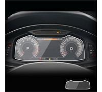 Oougjvce For A6 For A7 2019 2020 Tempered Glass Film Car GPS Navigation Screen Protector Auto Interior Screen Protect Navigation Protector Film(Instrument)