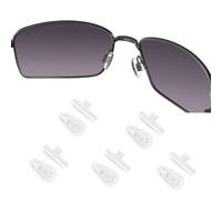 OOWLIT 5 Pairs of Clear Nose Pads Compatible with Oakley Whisker/Crosshair 1.0/2.0 OO4044/Wiretap OO4071/Crosshair S/Square Wire OO4075
