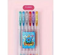 OOYES Glitter Gel Pens,Gel Paint pens for Rock Painting, Scrapbooking,Assorted Coloured Gel PEN for Writing, Glitter, Neon & Inks in Vibrant Colours Perfect for Journaling, Drawing, Crafting,