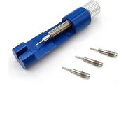 OOYES Watch Link Removal Adjustment Tool with 3 Extra Pins, Watch Band Removal Kit, Aluminum Alloy Spring Bar Remover Portable Watch Link Remover for Watch Band Link Pin(Blue)