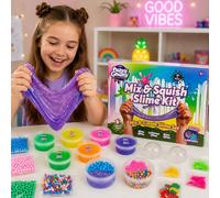 Oozey Goozey 12Pc Mix & Squish Slime Kit