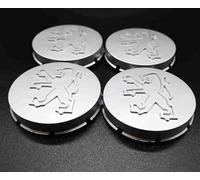 OOzie 4 Pcs Wheel Centre Caps for Peugeot 205 GTI 65mm,Hub Centre Caps Rim Protector Cover Hubcaps Wheel Trims Waterproof DustProof Wear Resistant Anti Rust