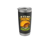 Oozing Empanada Amusing Foodie Stainless Steel Insulated Tumbler