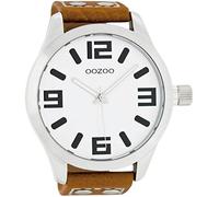 Oozoo C1001 C5502 - Men's Watch, Leather Strap, Bracelet