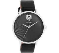 Oozoo Timepieces C11241 Women's Watch with Leather Strap High-Quality Watch for Women Elegant Analogue Women's Watch in Round