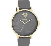 Oozoo Timepieces C11244 Women's Watch with Leather Strap High-Quality Watch for Women Elegant Analogue Women's Watch in Round