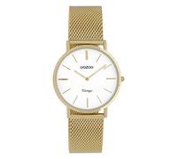 OOZOO Vintage Goldkleurig/White watch C9911 (32 mm)