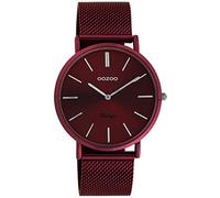 Oozoo Vintage Women's Watch with Fine Stainless Steel Metal Strap Milanese Quartz Analogue 40 mm