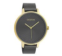 Oozoo Women's Watch with Stainless Steel Milanese Strap and Mandala Dial