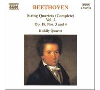ベートーヴェン:弦楽四重奏曲 Op. 18 No. 3, 4