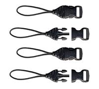 Op/Tech 1301082 1.5 mm Mini QD Loops Connectors for Camera - Black