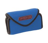 OP/TECH USA 7304264 Snappeez-Large, Wide Body Horizontal Neoprene Pouch for Camera (4.5 x 2.5 x .75-1.25 Inch) (Royal)