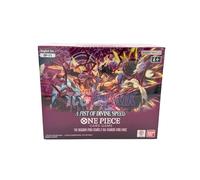 OP11 Booster Box English A Fist of Divine Speed Booster Box Display Factory Sealed for OP11 One Piece English TCG (24 Packs)