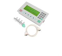 OP320-A HMI Text Display with S485/For RS232 Communication Port and PLC Cable for PLC Control Systems, 3.7" LCD Screen, IP65 Protection