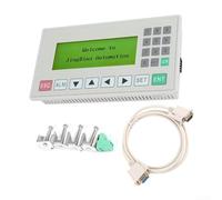 OP320-A Text Display HMI for PLC S485/RS232|ABS Material 3.7 Inch Monochrome LCD Screen|Industrial Automation Control Panel with Cable