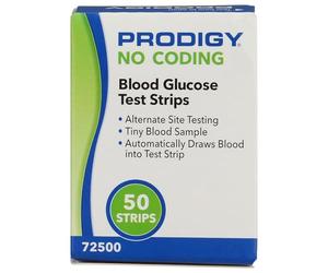 OP72500BX - Prodigy No Coding Test Strip (50 Count)