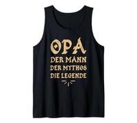 Opa German Grandpa The Myth The Legend T-Shirt Gift Tank Top