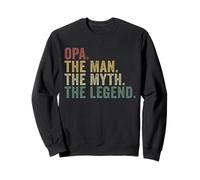 Opa The Man The Myth The Legend Funny Family German Austrian Sweatshirt