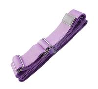 Opaeroo Adjustable Yoga Tie For Sitting Meditation - Use As Resistance Band, Gym & Pilates Strap For Stretch, Rehab, Beginner Home purple