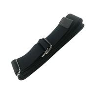 Opaeroo Adjustable Yoga Tie For Sitting Meditation - Use As Resistance Band, Gym & Pilates Strap For Stretch, Rehab, Beginner Home black