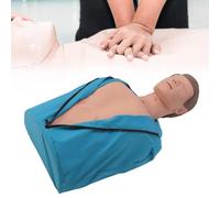Opaeroo Adult CPR Manikin, Cardiopulmonary Resuscitation Training Mannequin Rubber Half Body Artificial Respiration Human Model Cardiopulmonary Resuscitation Simulator First Aid Training
