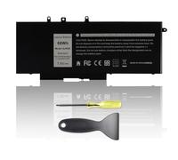 OPAHUTER GJKNX Laptop Battery Replacement for Dell Latitude 5280 5288 5480 5488 5490 5491 5495 5580 5590 5591 E5480 E5490 E5590 E5580 Precision 15 3520 3530 Series, for GD1JP DY9NT 5YHR4 451-BBZG 68Wh