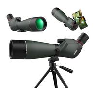 opaita 25-75x80 Spotting Scope with Tripod & Phone Adapter - High Power HD Waterproof Spotting Scope for Bird Watching, Target Shooting & Range - BAK4 Prism FMC Lens for Crystal Clear View