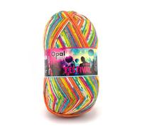 Opal Festival (420m) 6-Ply Yarn - Wool-Blend, for Knitting Warm Socks with Unique Colour Patterns, 11422, 1 x 150g