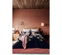 Ted Baker Opal Floral Duvet Cover Set King Size Navy