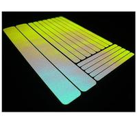 Opal Glow in The Dark Strips (Assorted) Self Adhesive Vinyl Wall Stickers