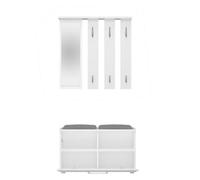 Opal Ii Set White In Modern Style